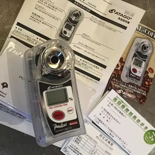 ATAGO愛拓咖啡濃度儀使用教學：4523/4532/4533差異與萃取率計算全攻略