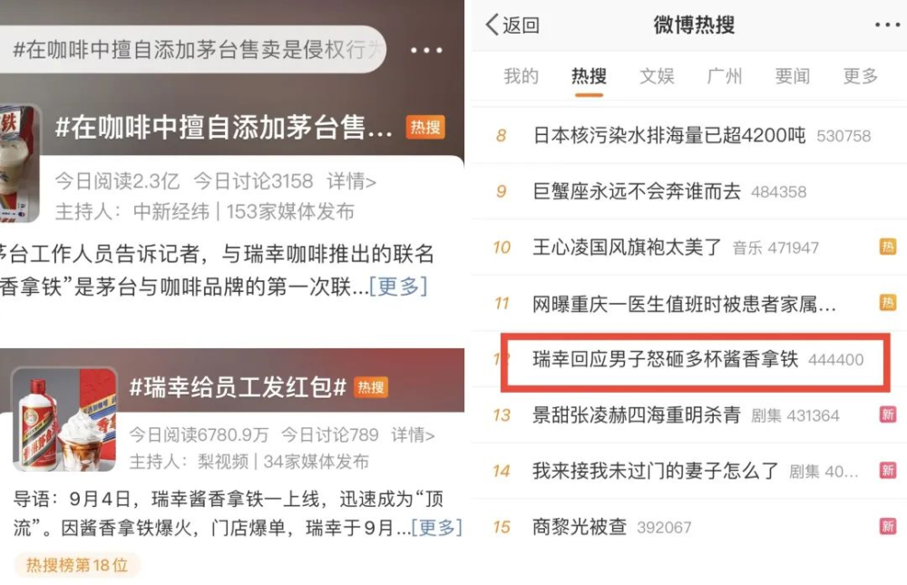 瑞幸茅臺醬香拿鐵首日狂銷542萬杯！咖啡與白酒跨界背後的市場洞察
