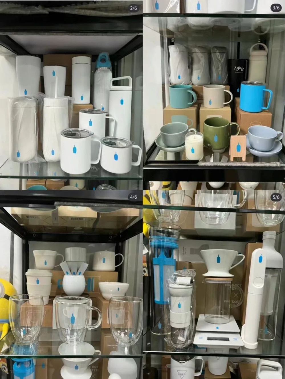 藍瓶咖啡松綠色馬克杯品控問題解析：釉色不均與杯底標識差異