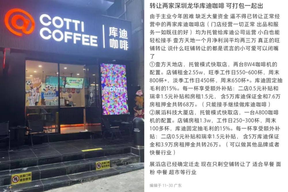 庫迪加盟真相揭秘:高轉讓費與毛利困境如何破解?