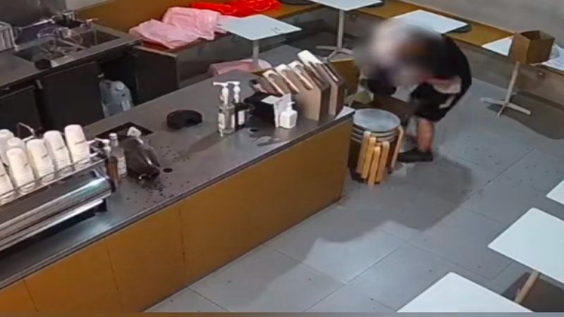咖啡店員假冒行竊！散落咖啡豆成破案關鍵，業主防盜必看